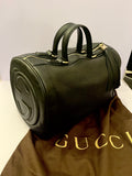 Pre Loved Gucci Soho Boston Bag in Black Leather (excellent)