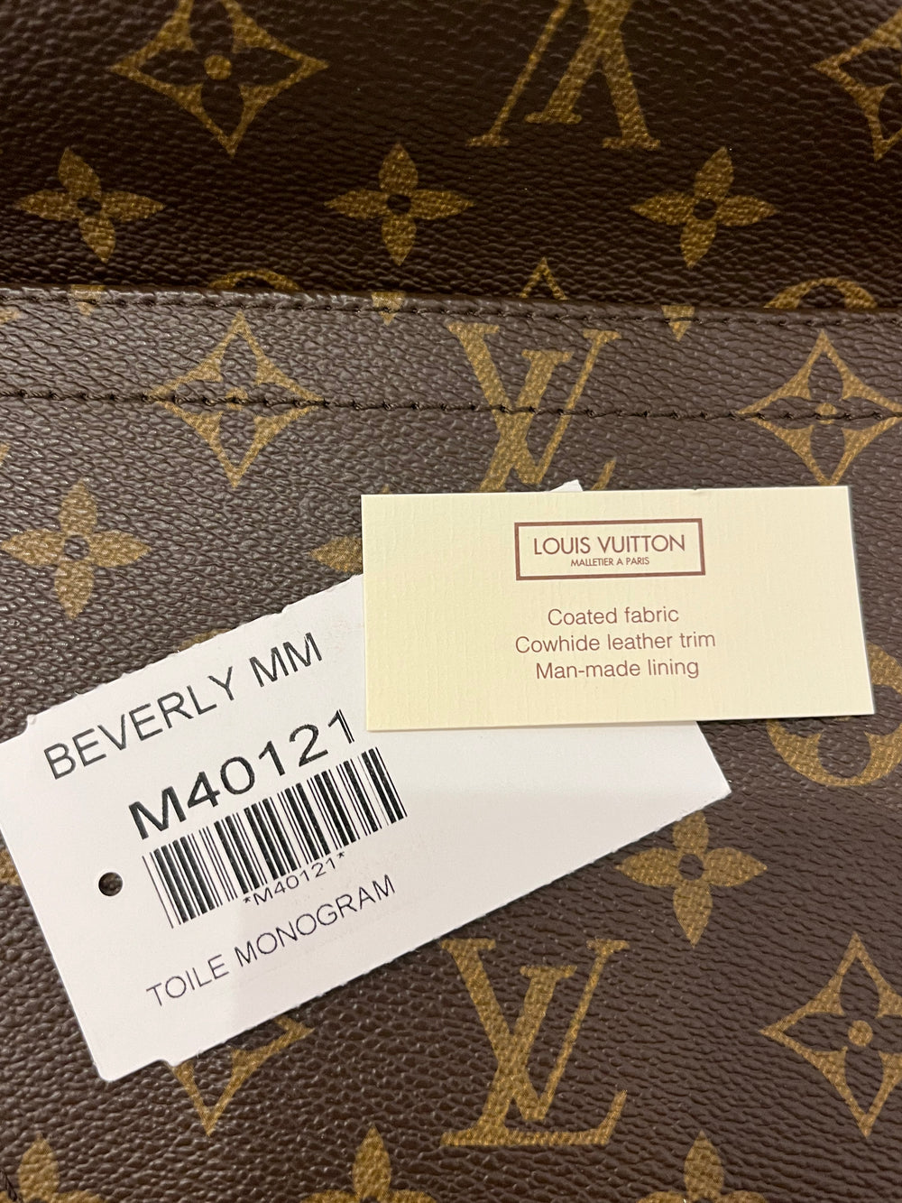 Pre Loved Louis Vuitton Vintage Monogram Beverley MM Bag