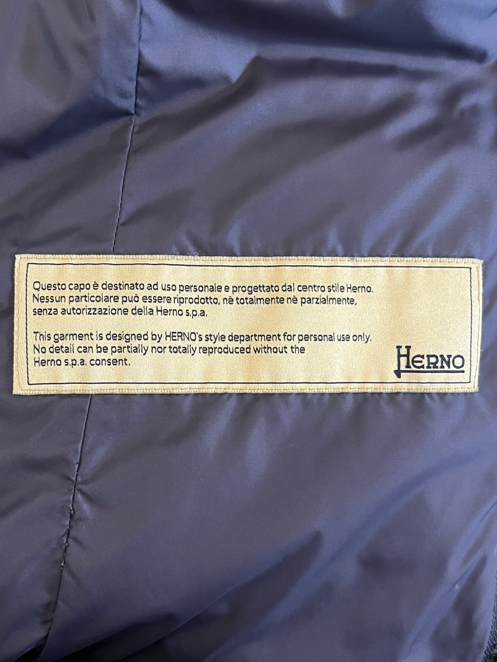 Pre Loved Herno Down Filled Coat UK