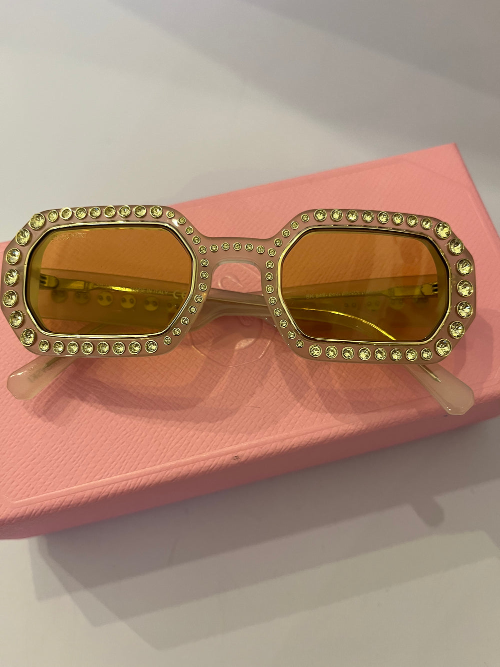 Pre Loved Swarovski Crystal Embellished Sunglasses (New)