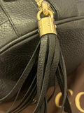 Pre Loved Gucci Soho Boston Bag in Black Leather (excellent)