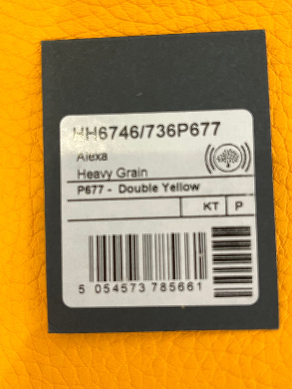 Pre Loved Mulberry Alexa in Heavy Grain Double Yellow Leather (excellent)