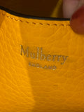 Pre Loved Mulberry Alexa in Heavy Grain Double Yellow Leather (excellent)