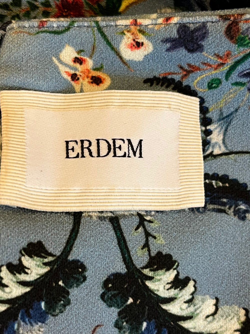 Pre Loved Erdem Floral Dress fits uk8