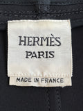 Pre Loved Hermes Black & Cream Blazer size 36 uk8 (excellent)