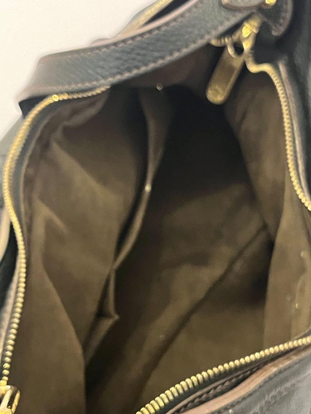 Order for Ashley Pre Loved Louis Vuitton Black Mahina Leather Shoulder Bag
