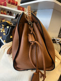 Mulberry Iris in Oak Grained Leather (excellent)