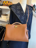 Mulberry Iris in Oak Grained Leather (excellent)