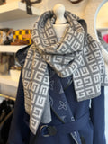 Givenchy Wool & Cashmere Scarf (excellent)