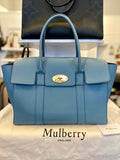 Mulberry Bayswater in Dark Frozen Blue
