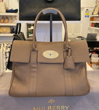 Mulberry Bayswater in Taupe Grained Leather