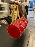 Louis Vuitton Vintage Belmont in Monogram Vernis Red Shoulder Bag