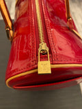 Louis Vuitton Vintage Belmont in Monogram Vernis Red Shoulder Bag
